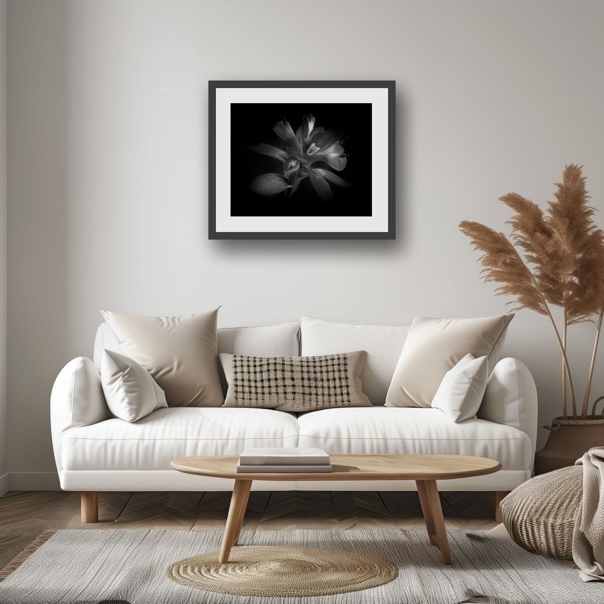 Petals in Monochrome: Monochrome Indian Paintbrush - Image 3