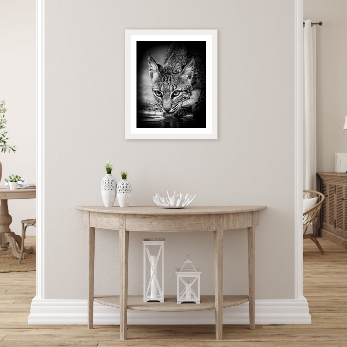 Wild in Monochrome: Bobcat - Image 2